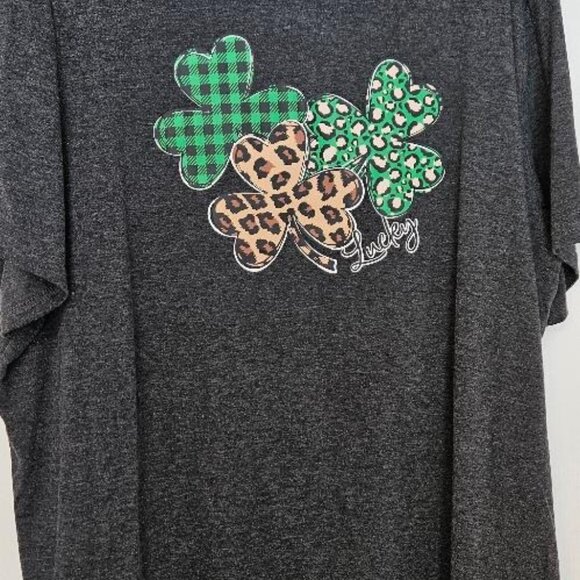 Ladies Shamrock Shirt - Picture 1 of 2